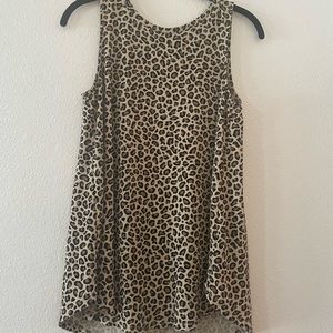 Old Navy Cheetah Pattern Tank Top, Never been worn!